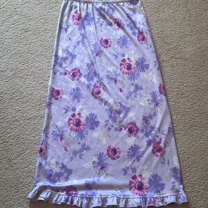 Vintage Kandy Kiss Purple floral skirt